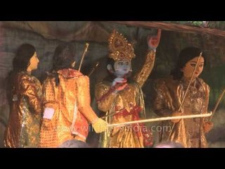 Idols of Krishna on the occasion of Janmashtami