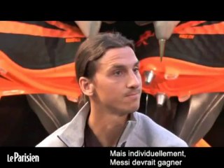 Ibrahimovic : "Franck Ribéry devrait remporter le Ballon d'Or"