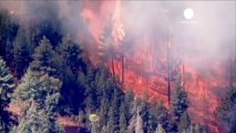 California'da yangınla mücadeleye insansız hava...