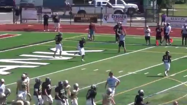 Jabrill Peppers, joueur de Football Américain Met un Touch Down de folie.