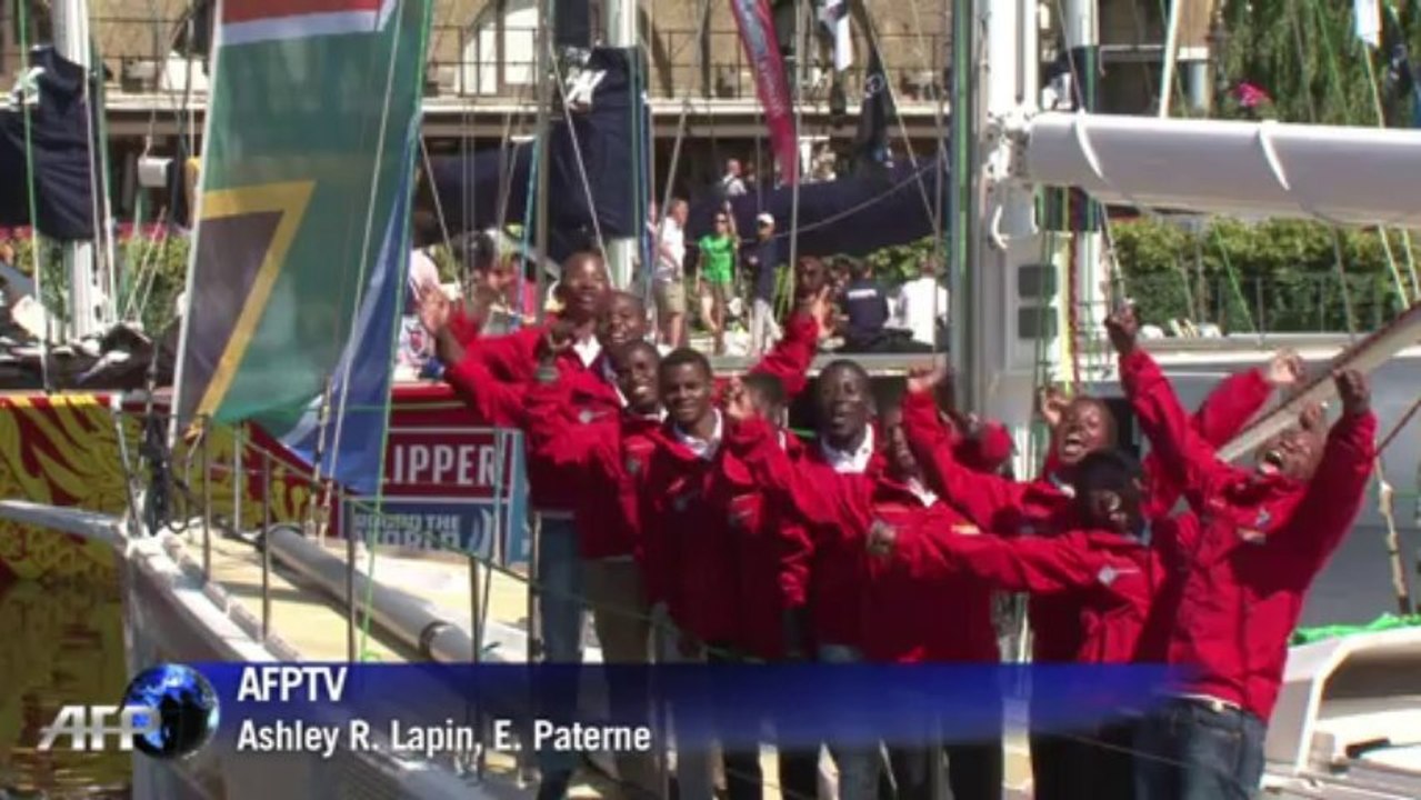 Des jeunes Sud-Africains sur un voilier pour la bonne cause