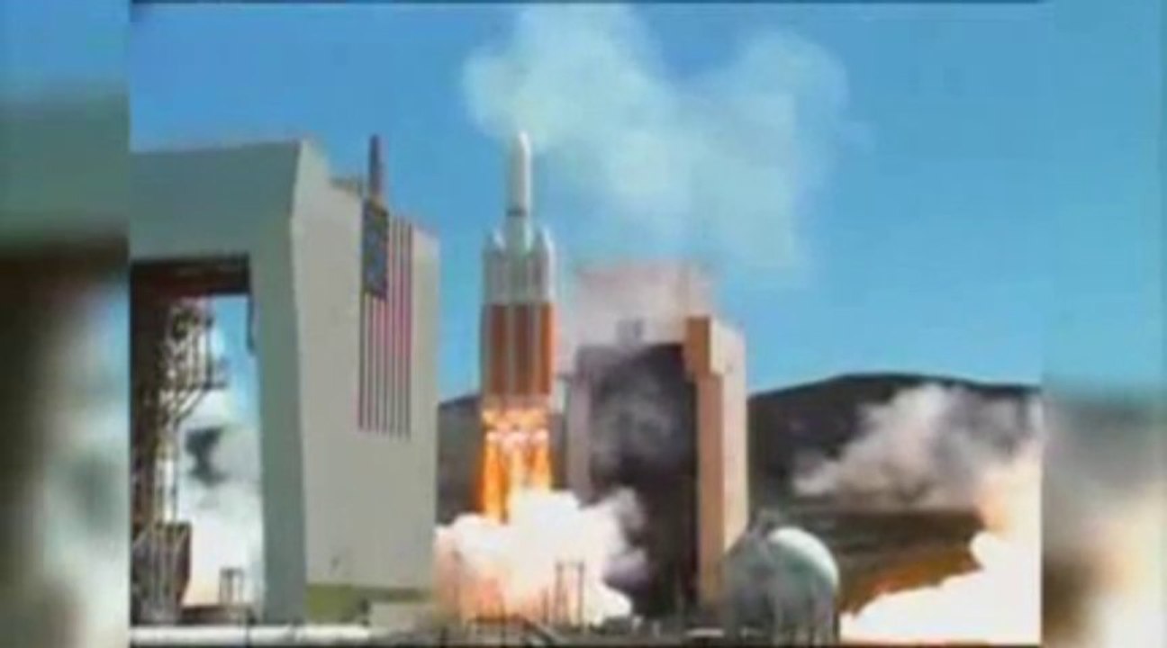 Lancement de la plus grande fusée de l'histoire de la NASA!!! Delta IV en Californie!!