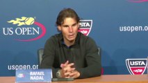 Rafael Nadal after R2 at US Open 2013: 