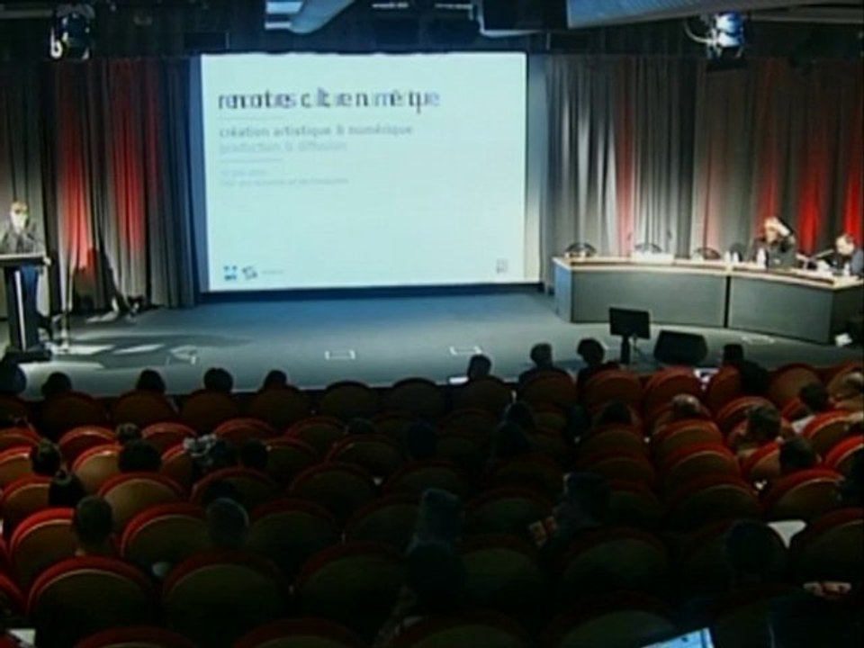 Rencontre "Création artistique & numérique" - Discours d'ouverture