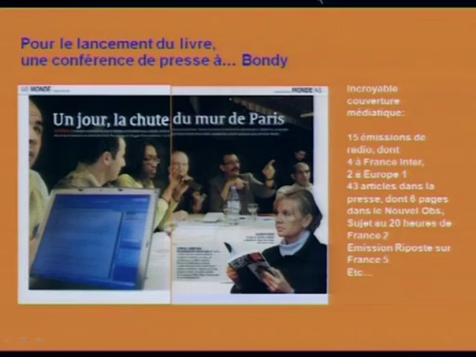 Présentations d'expériences et échanges : "Médias participatifs : expression citoyenne et lien s