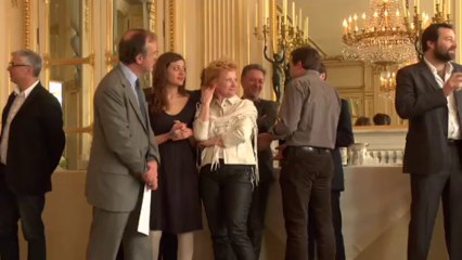 Réception en l'honneur des nommés aux Molières 2011