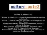 Mission culture-acte2 | audition de Simavelec -  [audio]