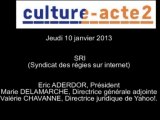 Mission Culture-acte2 | Audition de SRI (Syndicat des régies sur internet) [audio]