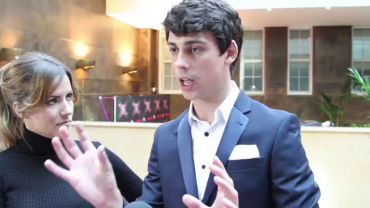 Caroline Flack and Matt Richardson on the new Xtra Factor 2013