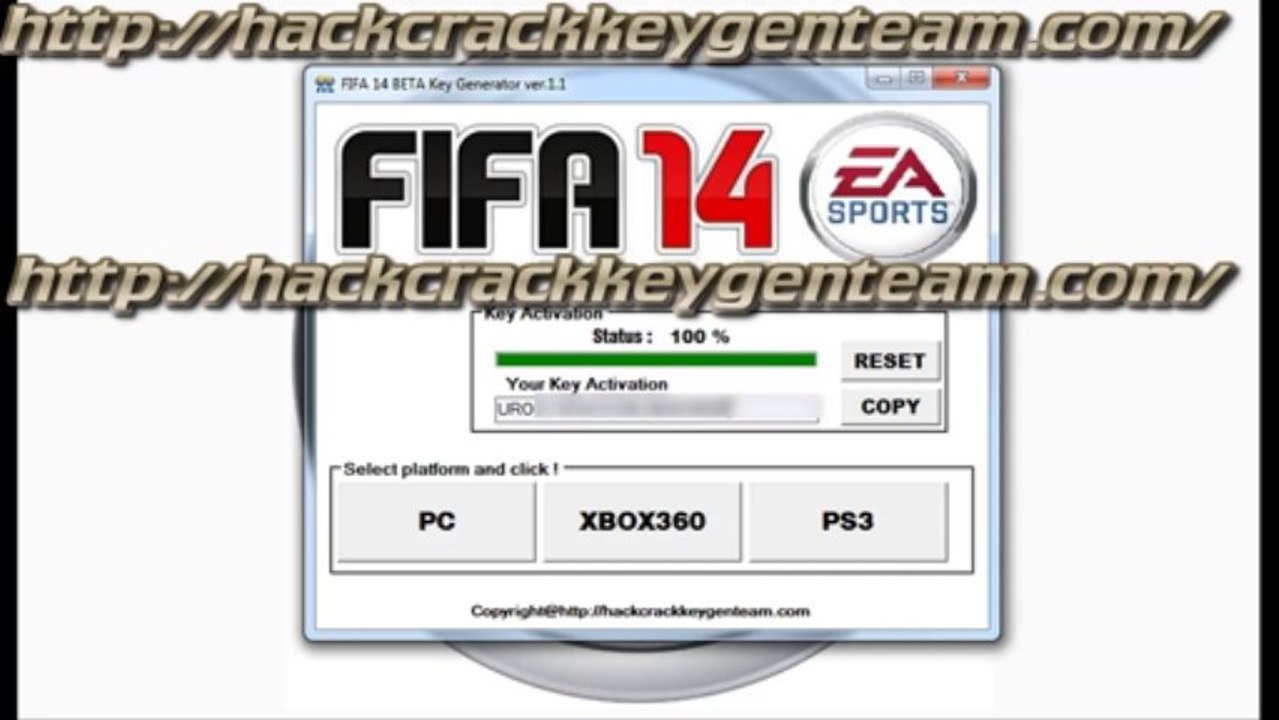 Fifa 14 BETA Key Generator ver.1.1