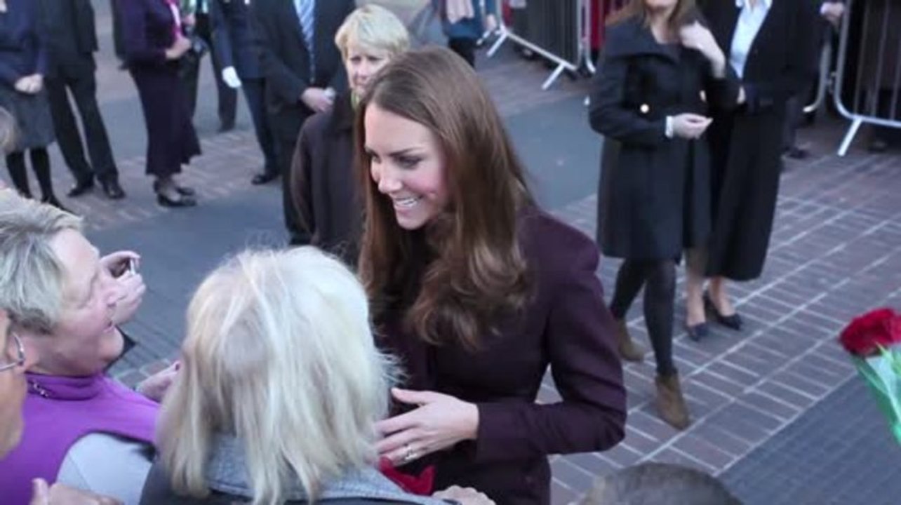 Herzogin Kate Middleton verliert Schwangerschaftskilos