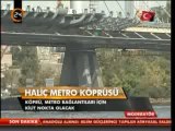 Haliç Metro Köprüsünde son durum