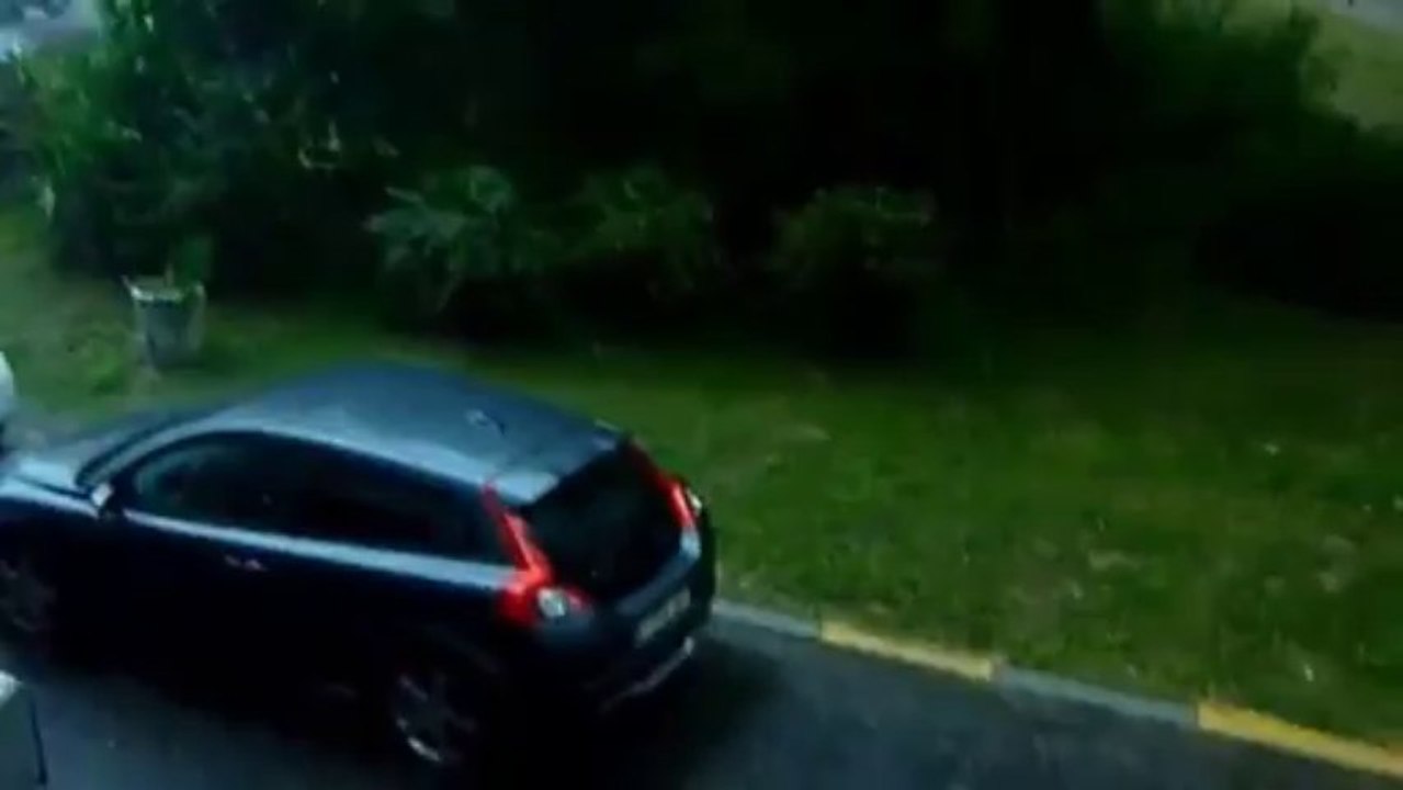 pluie diluvienne et orage a wavre belgique