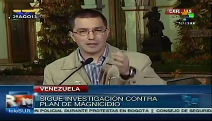 Gobierno venezolano sigue investigando intento de magnicidio