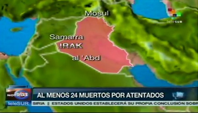 Al menos 24 muertos tras varios atentados en Irak