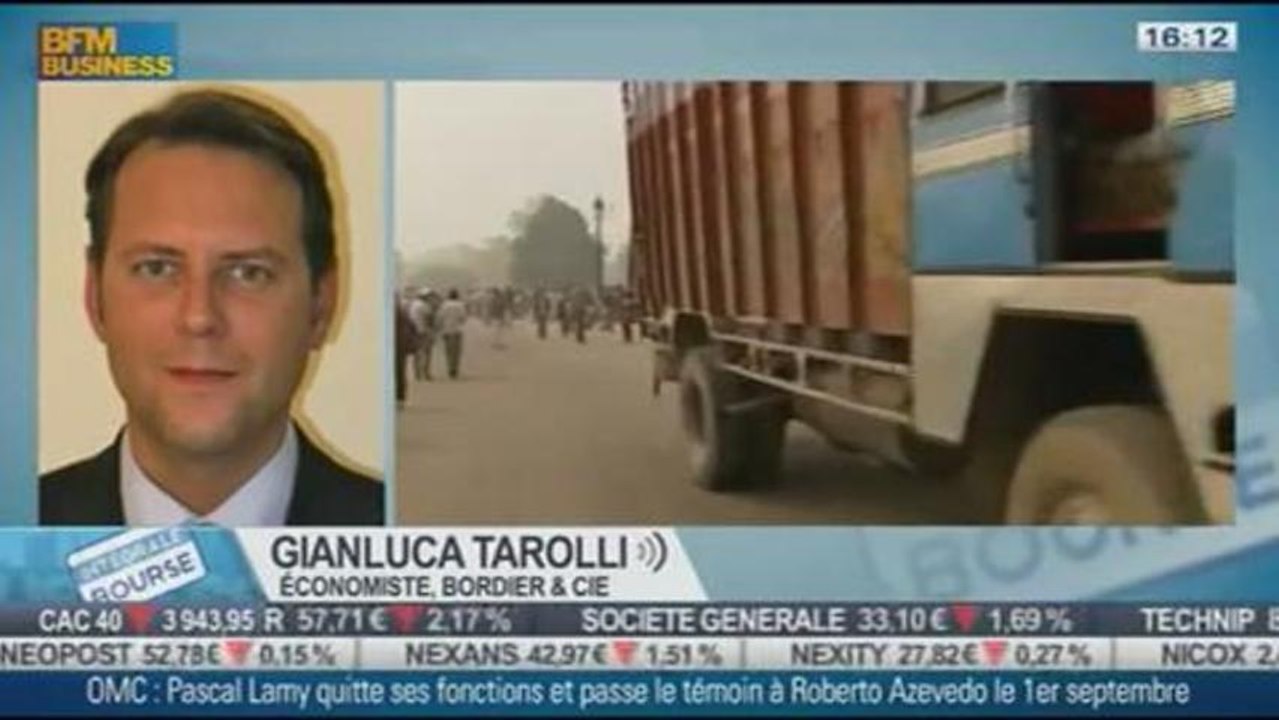 La volatilité du marché et les bourses émergentes : Gianluca Tarolli, dans Intégrale Bourse - 30/08