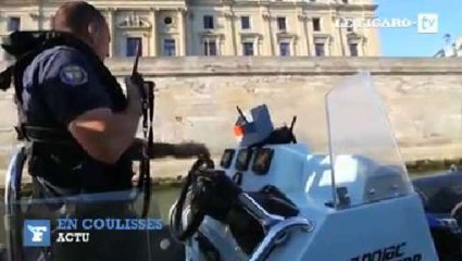 Paris : une journée avec la Brigade fluviale
