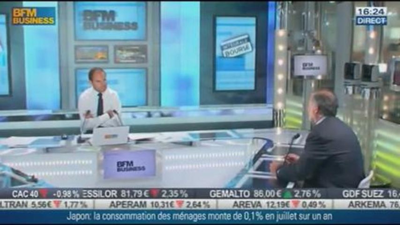 Les marchés émergents, au coeur des préoccupations : Stéphane Ceaux-Dutheil et Philippe Béchade, dans Intégrale Bourse - 30/08