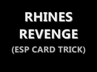 RHINES ESP REVENGE
