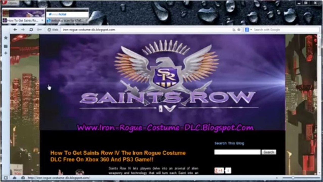 Saints Row IV The Iron Rogue Costume DLC Code Leaked