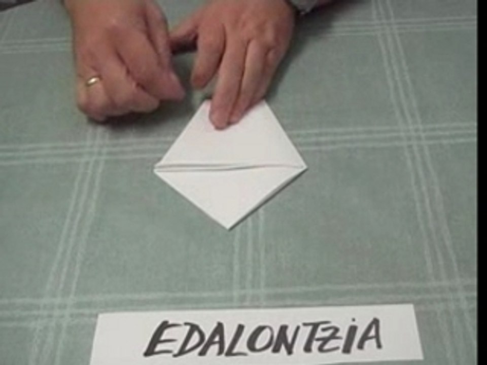 ORIGAMI Edalontzia-Vaso