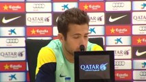 Jordi Alba comments on Champions League draw and Victor Valdés