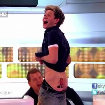 Niall Horan Gets a Butt Tattoo on 