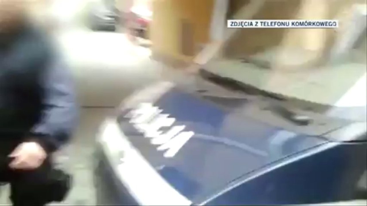 Policja kasuje nagranie