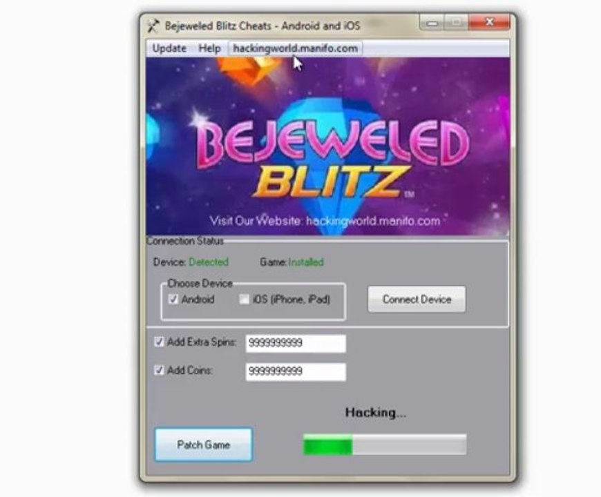 Bejeweled Blitz Cheats Download for Android and iOS
