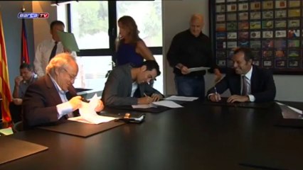 Tello renueva con el Barcelona hasta 2018