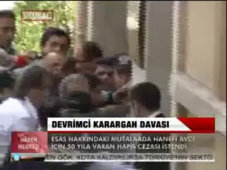 HANEFİ AVCI İÇİN 50 YILA VARAN HAPİS CEZASI İSTENDİ