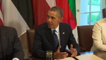 Obama says U.S. will not accept attack on innocent civilians