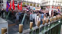 MADRID,PUERTA DEL SOL: CONTRA LA GUERRA EN SIRIA