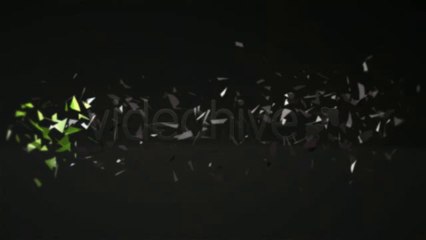 Glossy Slow Motion Logo Sting - After Effects Template