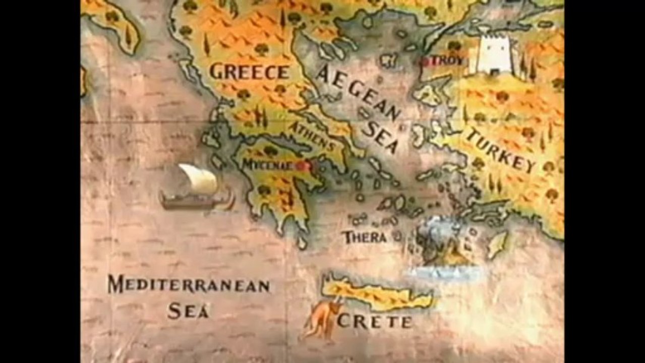 Untergegangene Kulturen - 03 - Die Aegaeis - Mythos Atlantis - 1995 - by ARTBLOOD