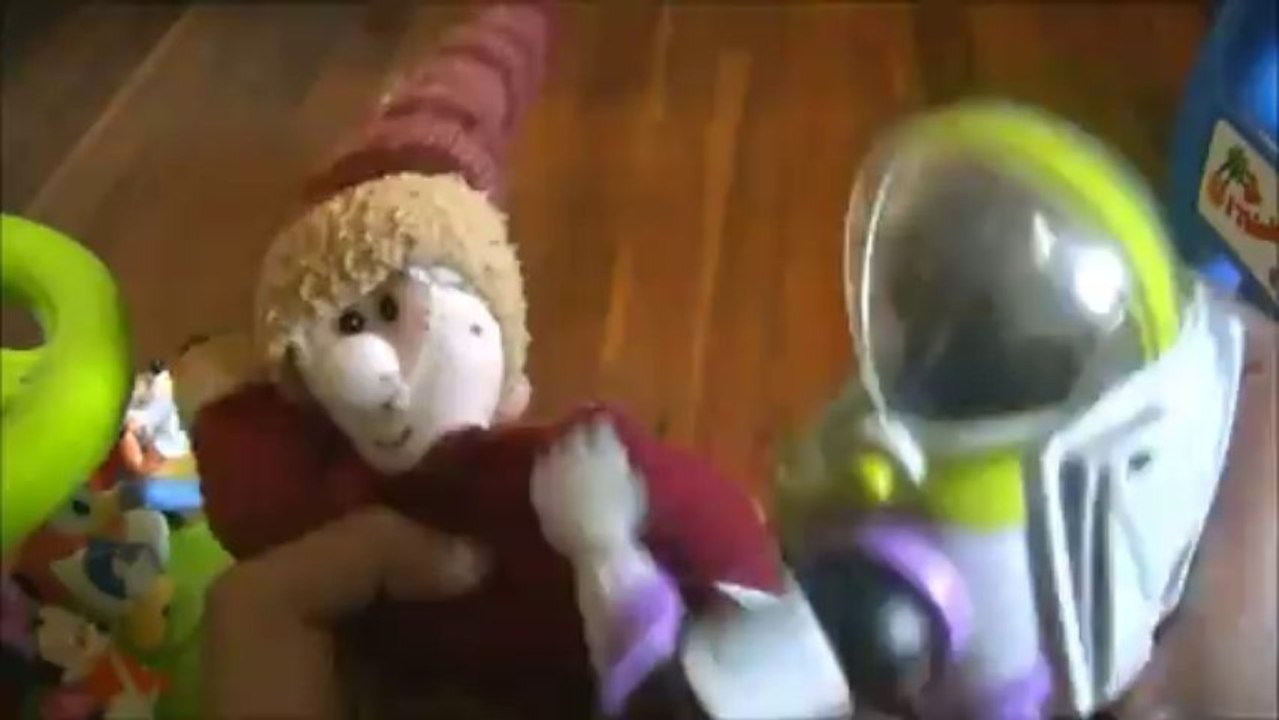 Buzz Lightyear tries to Save the Day