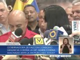 Gobernadora de Falcón consignó denuncia contra diputada Machado ante la Fiscalía y la AN