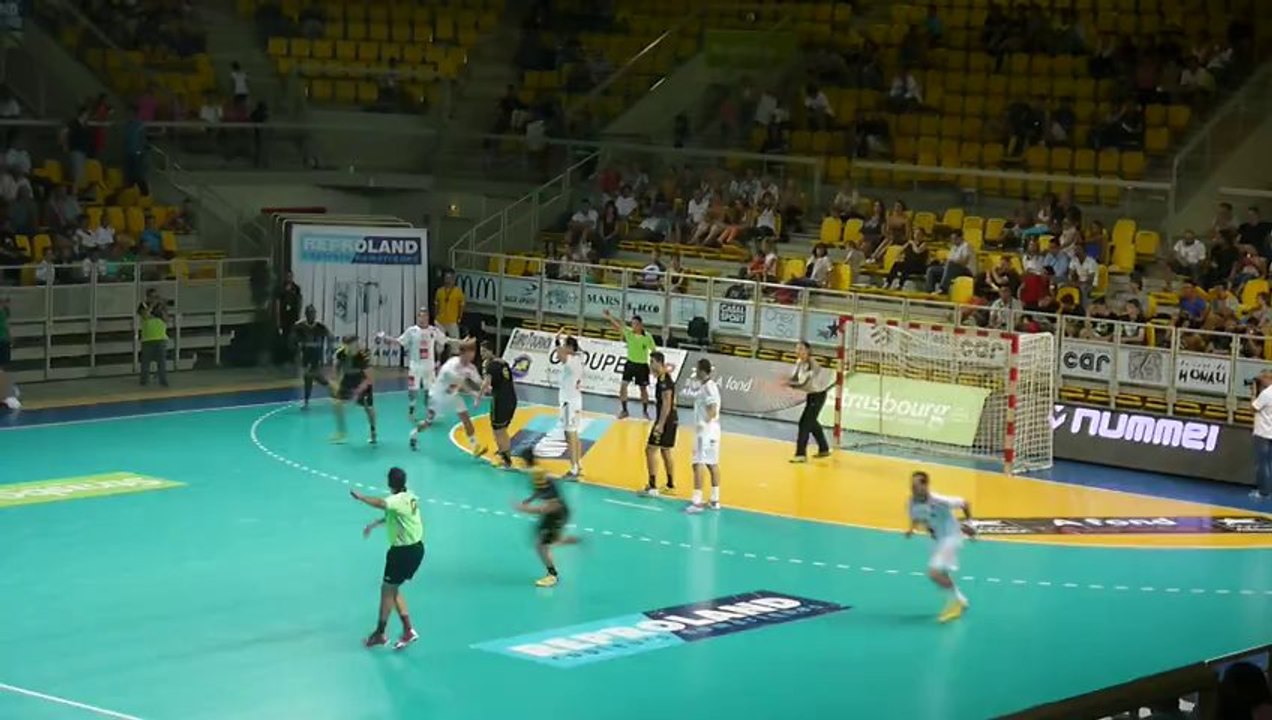 Eurotournoi 2013 / Veszprém - Chambéry / Arrêt Dumoulin / Handball