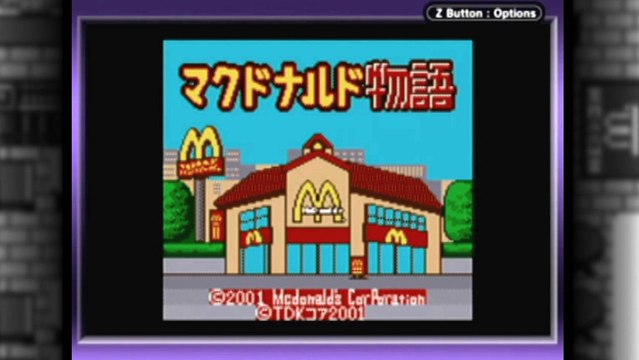 CGR Undertow - MCDONALDS MONOGATARI review for Game Boy Color