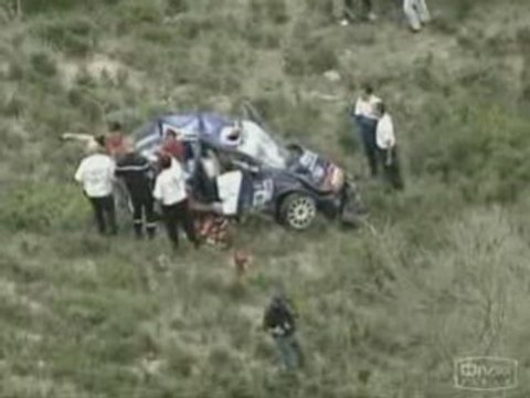 Crash 206 S1600 Morel Tour de Corse 2001