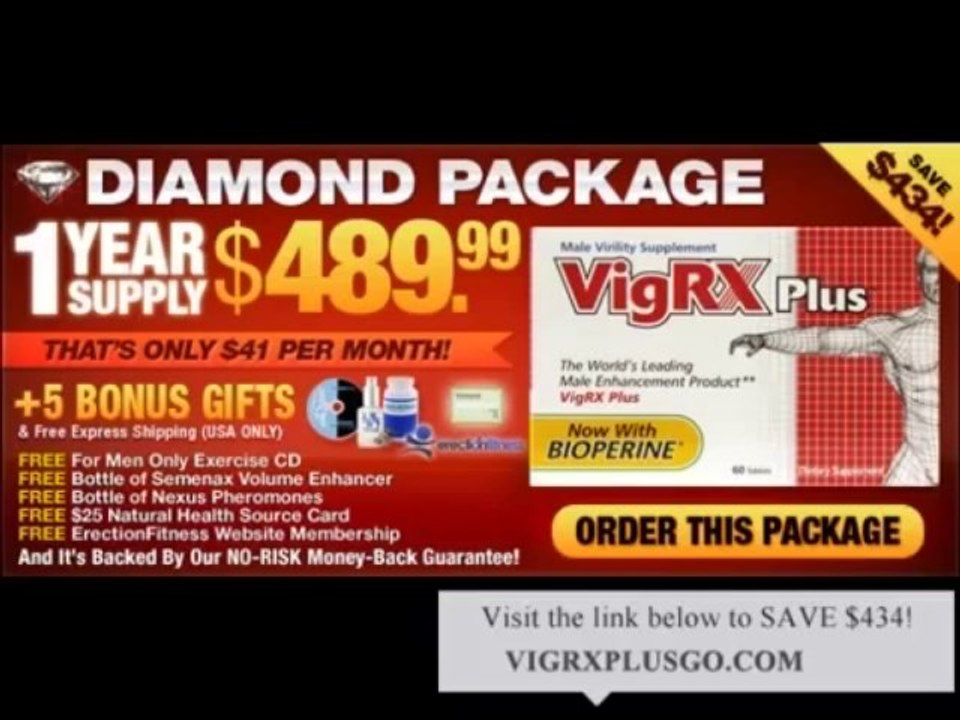 VigRX Plus Discount - Buy VigRX Plus Today & Get 40% Discount