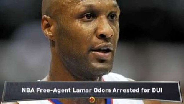 Troubled Lamar Odom Arrested for DUI