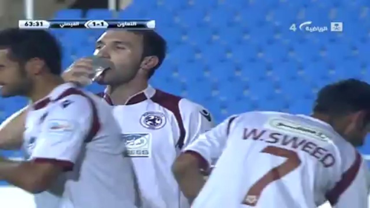 هدف الفيصلي الاول جيلمان ليكا في التعاون - التعاون 1-1 الفيصلي HD