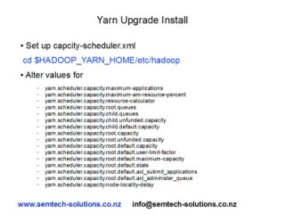 An example Apache Hadoop Yarn upgrade