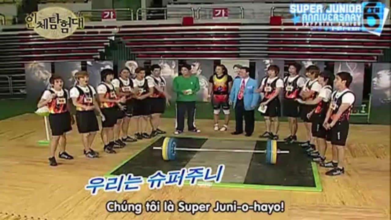 Exploration of the human body Super Junior - Ep 4-1