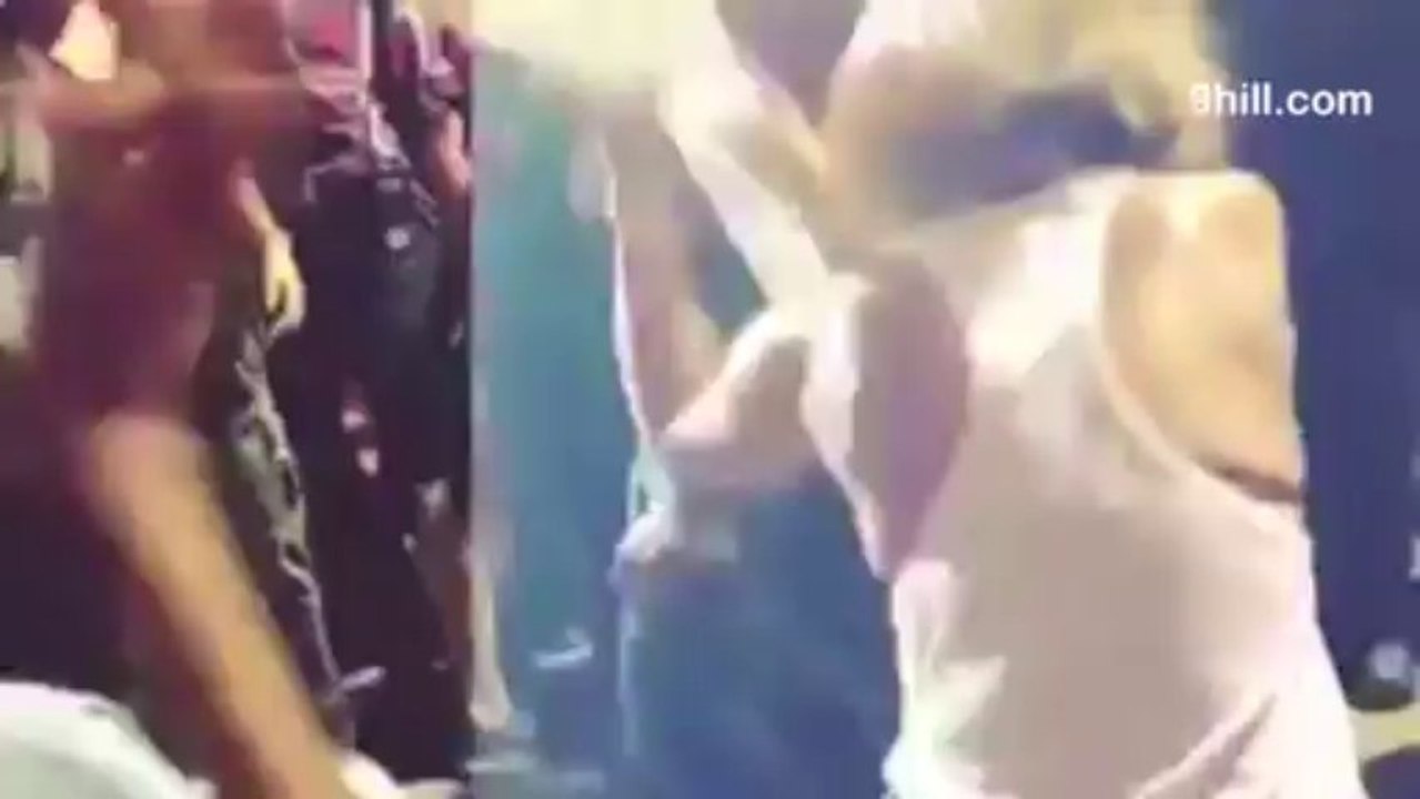 Beyonce Has Dance Off With Fan!