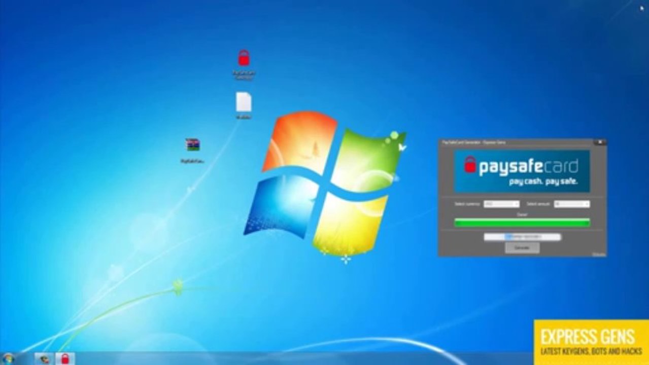[Proof] PaySafeCard Code Generator - September 2013 New Update