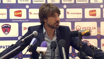 Clermont Foot - USCL : Conférence de presse de Jean-Luc Vasseur J05 S13/14