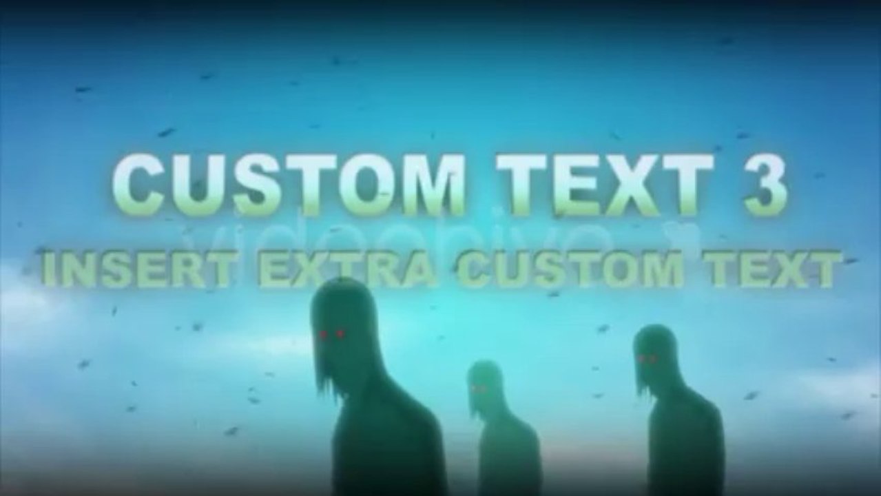 EVILIUM - Original Anime Template - After Effects Template