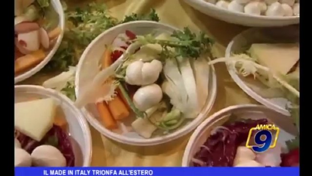 Il made in Italy trionfa all'estero